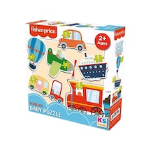 Ks Games Fisher Price Baby Puzzle Vehıcles Fp 13415
