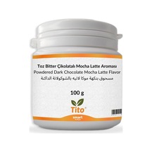 Toz Bitter Çikolatalı Mocha Latte Aroması 100 G