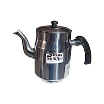 Akıllelma-mina Kahveci Demlik Siyah 4 No Inox
