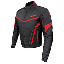 Xspeed Zeus 4 Mevsimlik Korumalı Motosiklet Montu Kırmızı