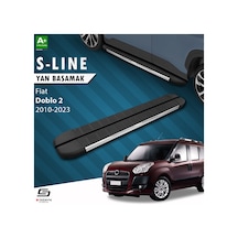 S-dizayn Fiat Doblo 2 S-line Krom Yan Basamak 193 Cm 2010 Üzeri