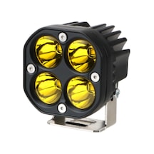 Sis Lambası Off-road 4 Led 12-32v 40w İkili Takım Sarı