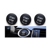 Bmw E60 E90 E84 E70 E71 E72 Start Stop Düğme Kapağı Siyah Oem 61319154945/61316966714/61316960743 3