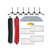 Unimarket S8 Pro Ultra Robot Süpürge Aksesuar Seti: Yan Fırça, Hepa Filtre, Paspas Bezi Ayarlamak 1 Adet Süpürge Yedek Parçaları