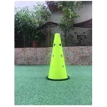 ANTRENMAN HUNİSİ 40CM DELİKLİ KAUÇUK TABANLI Çok Renkli
