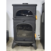 Fs-024-ak Modena Lüx Oven Alttan Küllüklü 3 Camlı Kuzineli Döküm Soba Fs-024-ak Modena Lüx Oven Alttan Küllüklü 3 Camlı Kuzineli Döküm Soba