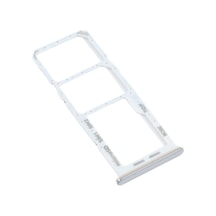 Samsung M32 Uyumlu Sim Kart Aparatı Sim Tepsisi Sim Kızağı Beyaz   Yc