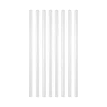 8 Li İnce Silikon Çubuk 7,4 Mm X 30 Cm Sıcak Silikon Tabancası Uyumlu Şeffaf Mum Silikon Hobi Ve Tamir İçin