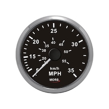 Sürat Göstergesi 35 Mph Siyah