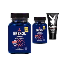 Erexol 2 Adet Rkeklere Özel Kapsüller L-argininli L-citrullineli Macatozlu Çinko Üzüm Çekirdeği Extreleri + Jel