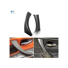 Karbon Sağ-araba Styling Abs Karbon Fiber Doku İç Kapı Paneli Tutma Kolu Kol Dayama Karbon Sağ-araba Styling Abs Karbon Fiber Doku İç Kapı Paneli Tutma Kolu Kol Dayama