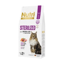 Nutri Feline Somonlu Tahılsız Kısırlaştırılmış Kedi Maması 2kg