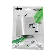 Banyo Bny-503g Metal Geniş Kapaklı Tuvalet Kağıtlığı, Yapışkanlı Montaj Sistemi 000 Açık Krem