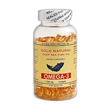 Gold Natural Omega 3 Balık Yağı 1000 Mg 100 Softgel 12-