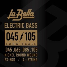 La Bella Rx-n4d Bas Gitar Teli 45-105 Standart Kalınlık Çok Yönlü Performans