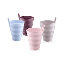 Poşetli Pipetli 3'lü Bardak Ur 3181 Diğer