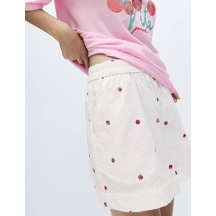 Marks & Spencer Desenli Pijama Altı T37003512S Pembe Mix