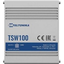Teltonika TE-TSW100 5 Port Gigabit 4 PoE 1 Uplink Yönetilemez Switch