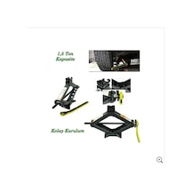 Oto Kriko Cırcırlı Kriko Araba Kriko 1.5 Ton Kriko N11.239