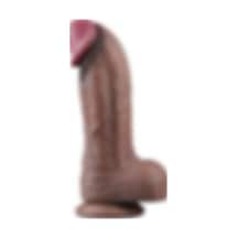 Odins Shop Yeni Nesil Çift Katmanlı 28 CM Realistik Dev Melez Dildo Penis