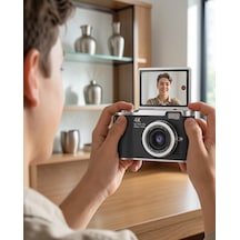 4k Dijital Kamera 48 Mp 8x Zoom 180 Derece Flip Ekran Uczzzlk007fotoğrafmakinesi