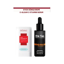 Cell Fusion C Stick Güneş Kremi SPF50+ 19 G + The Fair Vitamin C Serum 30 ML