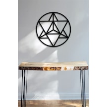 Merkaba Sembol - Metal Dekor
