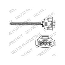 DELPHI ES20315-12B1 OKSİJEN SENSÖRÜ ASTRA G ASTRA H VECTRA B CORS