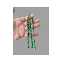 Sıkma Kehribar Tesbih Sıralı Sistem Püskül Yeşil - 867996263 Yeşil - 867996263 Yeşil