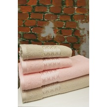 Elissa Best Set Hamam Seti Banyo Havlu Takımı Taş - Pudra Nocolor-d57b908a