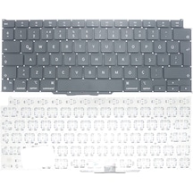 Apple Uyumlu MacBook Air A2337 2020 İle Notebook Klavye - Siyah - Tr - Büyük Enter