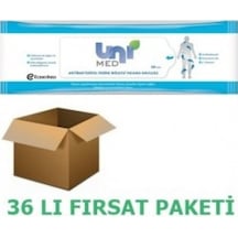Unimed Hijyenik Perine Temizleme Havlusu 50'li 36 Paket (1 Koli)