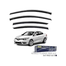 Niken Renault Fluence Cam Rüzgarlığı Kromlu 4&apos Lü 2009+ Sonra