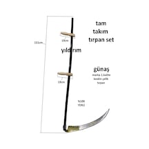 Günaş Tırpan Saplı Takım 1.kalite Orak Çim Biçme