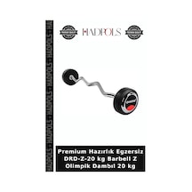 Premium Hazırlık Egzersiz Drd-z-20 Kg Barbell Z Olimpik Dambıl 20 Kg