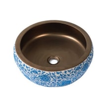 Desenli Çanak Lavabo Karışık