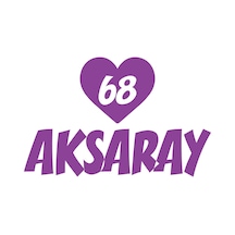 Kalpli 68 Aksaray Araba Sticker 17x17 Cm Mor