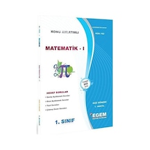 Aöf 1. Sınıf Matematik I Güz Dönemi 1. Yarıyıl Konu Anlatımlı Soru Bankası