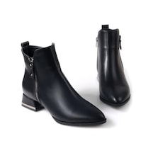 Papuçcity Dnz 03030 Kadın 3,5 Cm Topuklu Bot 001