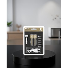Tekrar Şarj Edilebilir Aa Pil Usb Type-c Şarjlı 1000+ Döngü Uczzzsaatpilii-1