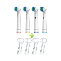 Oral-B Diş Fırçası Yedek Başlığı Cross Action 4'lü 4 Adet Kapak