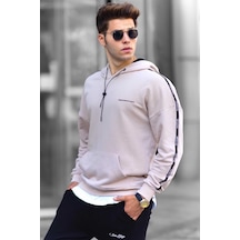 Madmext Madmext Bej Kapüşonlu Sweatshirt 4721-bej Bej Madmext Madmext Bej Kapüşonlu Sweatshirt 4721-bej Bej