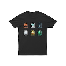 Adrift Yüzüklerin Efendisi - Lord Of The Rings Unisex Tişört T-shirt Bet1210 Siyah