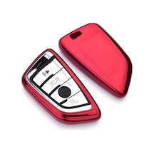 Autokit Bmw Uyumlu Plastık Anahtar Kılıfı G Serisi Kırmızı