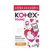 3 Adet Kotex Young Quadro Gündüz Hijyenik Ped 22'li