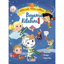 Klasik Masallar Boyama Kitabım-1- Limonkids