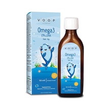 Voop Omega 3 Balık Yağı Şurup Portakal Aromalı 150   ML