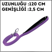 Uyguna-yakala Mor -2.5 120 Cm Dokuma Gezdirme Kayışı-ma.498 Çok Renkli