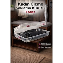 1 Adet Çizme Kutusu Beyaz
