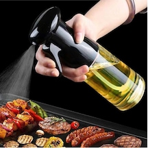 Sprey Yağdanlık Airfryer Için Yağdanlık Püskürtmeli Sprey Cam Şişe Zeytinyağı Sirke Püskürtücü 200ml Diğer